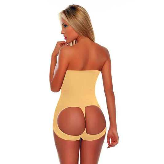 Seamless High-Waisted Shaping Bodysuit Pants